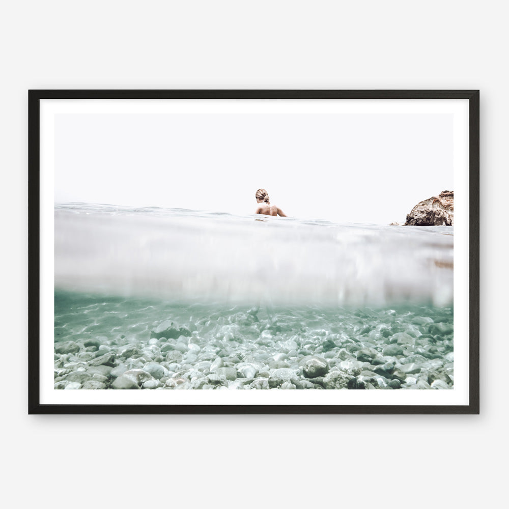 Shop Underwater Horizon II Photo Art Print a coastal themed photography wall art print from The Print Emporium wall artwork collection - Buy Australian made fine art poster and framed prints for the home and your interior decor, TPE-1164-AP
