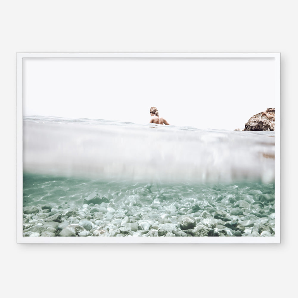 Shop Underwater Horizon II Photo Art Print a coastal themed photography wall art print from The Print Emporium wall artwork collection - Buy Australian made fine art poster and framed prints for the home and your interior decor, TPE-1164-AP