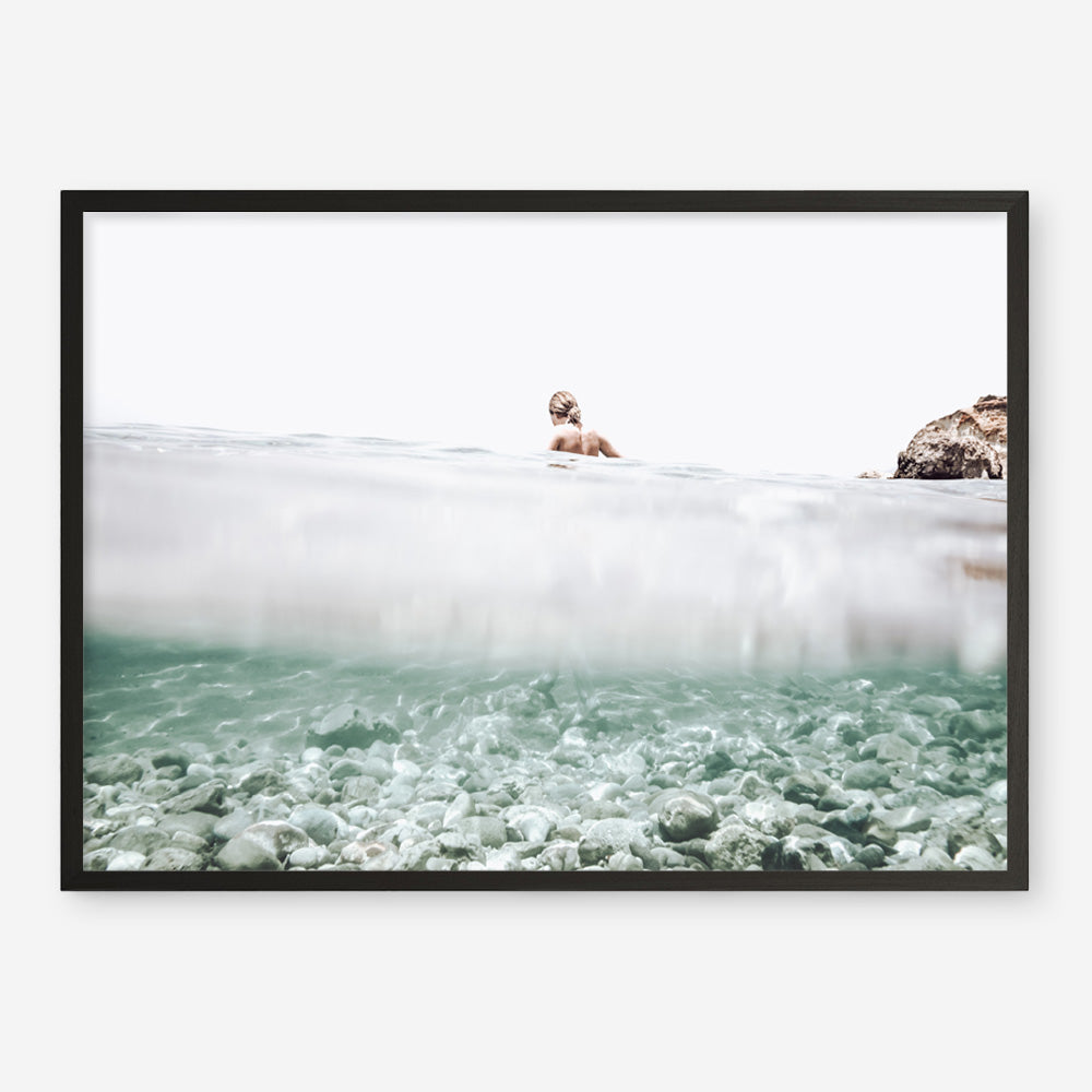 Shop Underwater Horizon II Photo Art Print a coastal themed photography wall art print from The Print Emporium wall artwork collection - Buy Australian made fine art poster and framed prints for the home and your interior decor, TPE-1164-AP