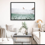 Shop Underwater Horizon II Photo Canvas Print a coastal themed photography framed stretched canvas print from The Print Emporium wall artwork collection - Buy Australian made prints for the home and your interior decor space, TPE-1164-CA-35X46-NF