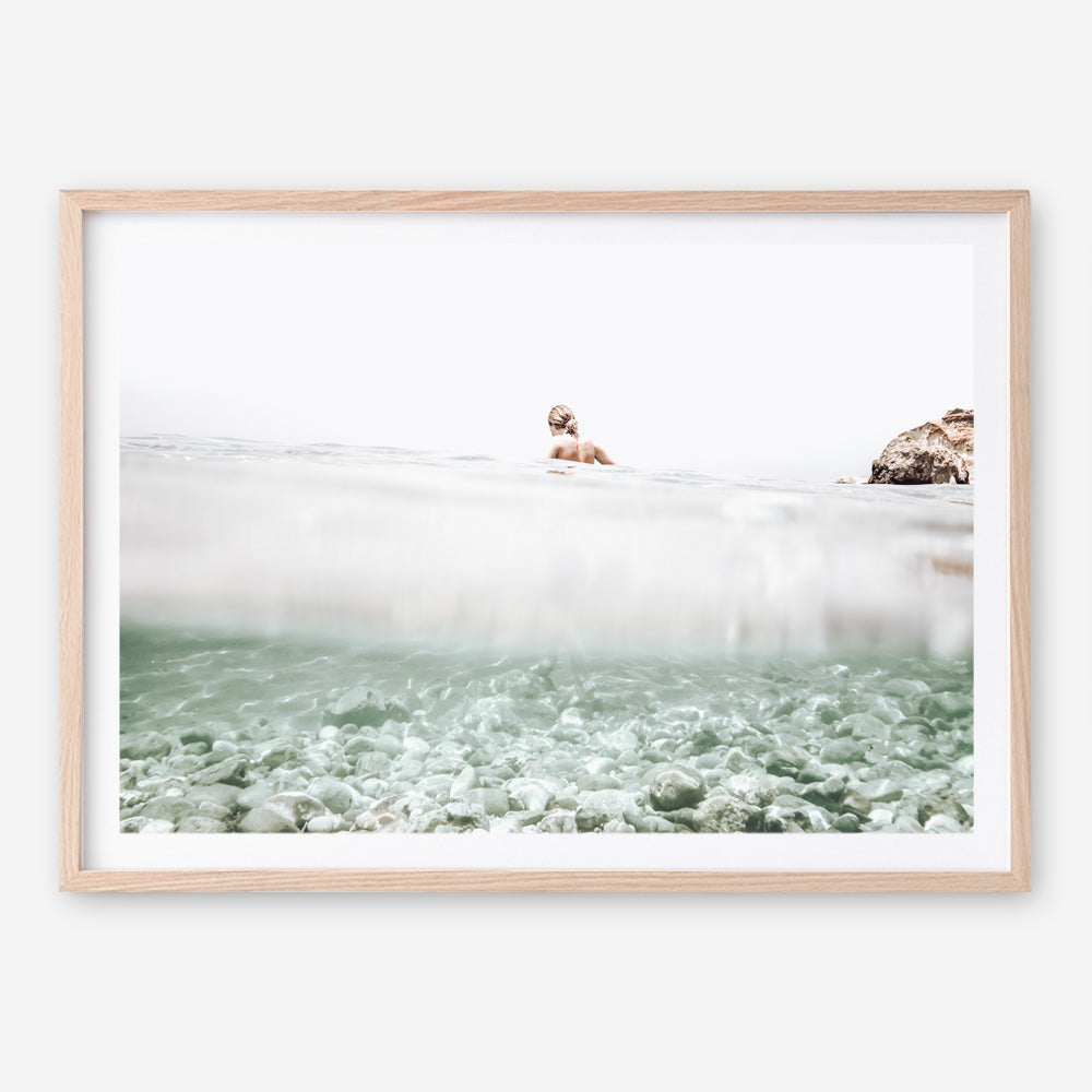 Shop Underwater Horizon Photo Art Print a coastal themed photography wall art print from The Print Emporium wall artwork collection - Buy Australian made fine art poster and framed prints for the home and your interior decor, TPE-1163-AP