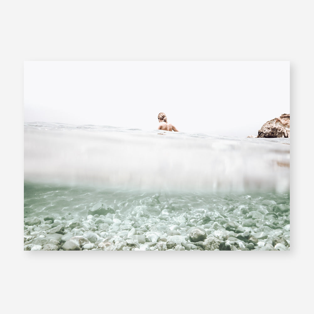 Shop Underwater Horizon Photo Art Print a coastal themed photography wall art print from The Print Emporium wall artwork collection - Buy Australian made fine art poster and framed prints for the home and your interior decor, TPE-1163-AP