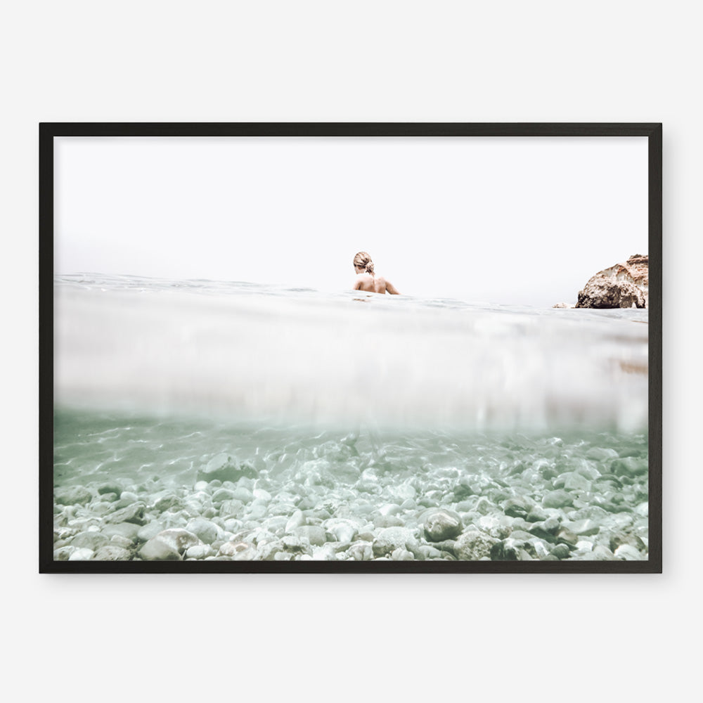Shop Underwater Horizon Photo Art Print a coastal themed photography wall art print from The Print Emporium wall artwork collection - Buy Australian made fine art poster and framed prints for the home and your interior decor, TPE-1163-AP