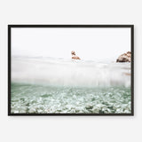 Shop Underwater Horizon Photo Art Print a coastal themed photography wall art print from The Print Emporium wall artwork collection - Buy Australian made fine art poster and framed prints for the home and your interior decor, TPE-1163-AP