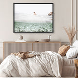 Shop Underwater Horizon Photo Canvas Print a coastal themed photography framed stretched canvas print from The Print Emporium wall artwork collection - Buy Australian made prints for the home and your interior decor space, TPE-1163-CA-35X46-NF