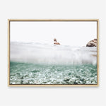 Shop Underwater Horizon Photo Canvas Print a coastal themed photography framed stretched canvas print from The Print Emporium wall artwork collection - Buy Australian made prints for the home and your interior decor space, TPE-1163-CA-35X46-NF