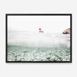 Shop Underwater Horizon Photo Canvas Print a coastal themed photography framed stretched canvas print from The Print Emporium wall artwork collection - Buy Australian made prints for the home and your interior decor space, TPE-1163-CA-35X46-NF