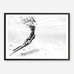 Shop Underwater Photo Art Print a coastal themed photography wall art print from The Print Emporium wall artwork collection - Buy Australian made fine art poster and framed prints for the home and your interior decor, TPE-539-AP