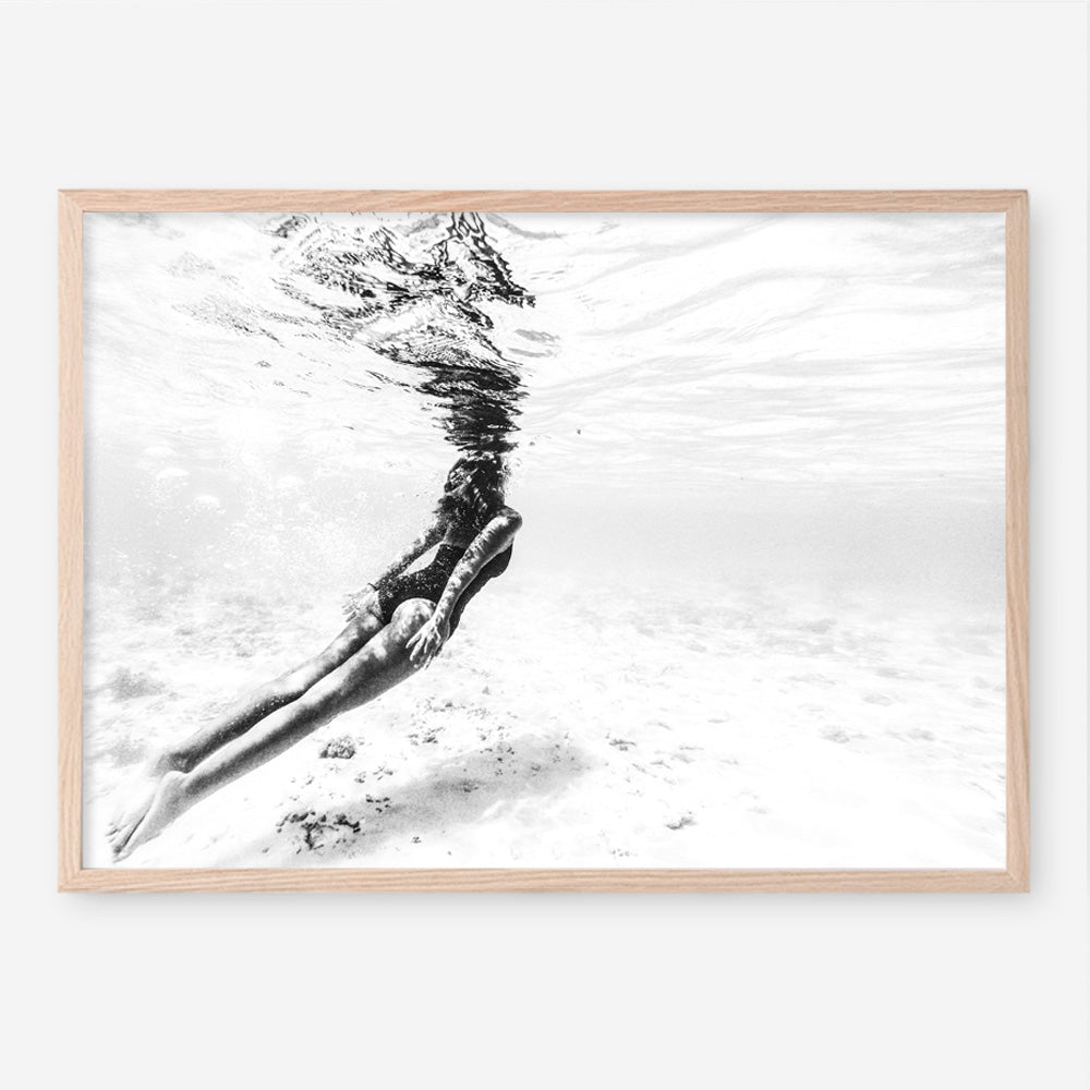 Shop Underwater Photo Art Print a coastal themed photography wall art print from The Print Emporium wall artwork collection - Buy Australian made fine art poster and framed prints for the home and your interior decor, TPE-539-AP