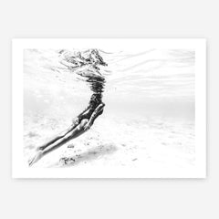Shop Underwater Photo Art Print a coastal themed photography wall art print from The Print Emporium wall artwork collection - Buy Australian made fine art poster and framed prints for the home and your interior decor, TPE-539-AP