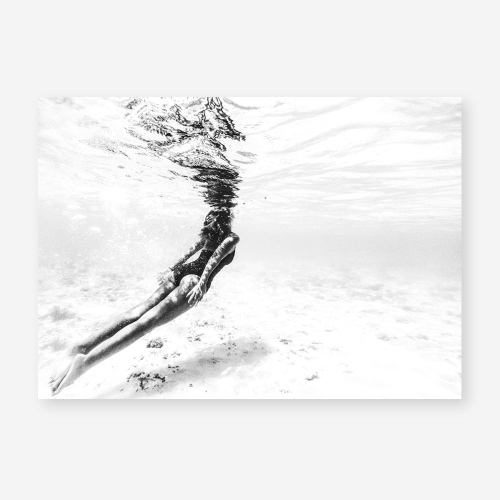 Shop Underwater Photo Art Print a coastal themed photography wall art print from The Print Emporium wall artwork collection - Buy Australian made fine art poster and framed prints for the home and your interior decor, TPE-539-AP