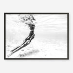 Shop Underwater Photo Art Print a coastal themed photography wall art print from The Print Emporium wall artwork collection - Buy Australian made fine art poster and framed prints for the home and your interior decor, TPE-539-AP