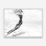 Shop Underwater Photo Canvas Print a coastal themed photography framed stretched canvas print from The Print Emporium wall artwork collection - Buy Australian made prints for the home and your interior decor space, TPE-539-CA-35X46-NF