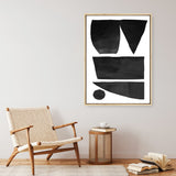 Shop Union Canvas Print a painted abstract themed framed canvas wall art print from The Print Emporium artwork collection - Buy Australian made fine art painting style stretched canvas prints for the home and your interior decor space, TPE-DH-110-CA-35X46-NF