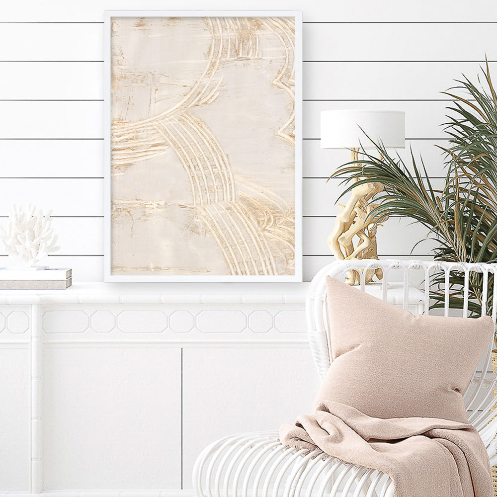 Shop Uplifting Beam I Art Print a painted abstract themed wall art print from The Print Emporium wall artwork collection - Buy Australian made fine art painting style poster and framed prints for the home and your interior decor room, TPE-PC-EZ924-AP