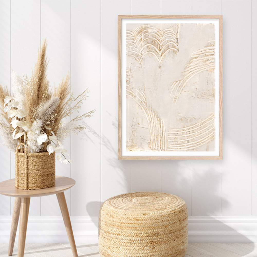 Shop Uplifting Beam II Art Print a painted abstract themed wall art print from The Print Emporium wall artwork collection - Buy Australian made fine art painting style poster and framed prints for the home and your interior decor room, TPE-PC-EZ925-AP