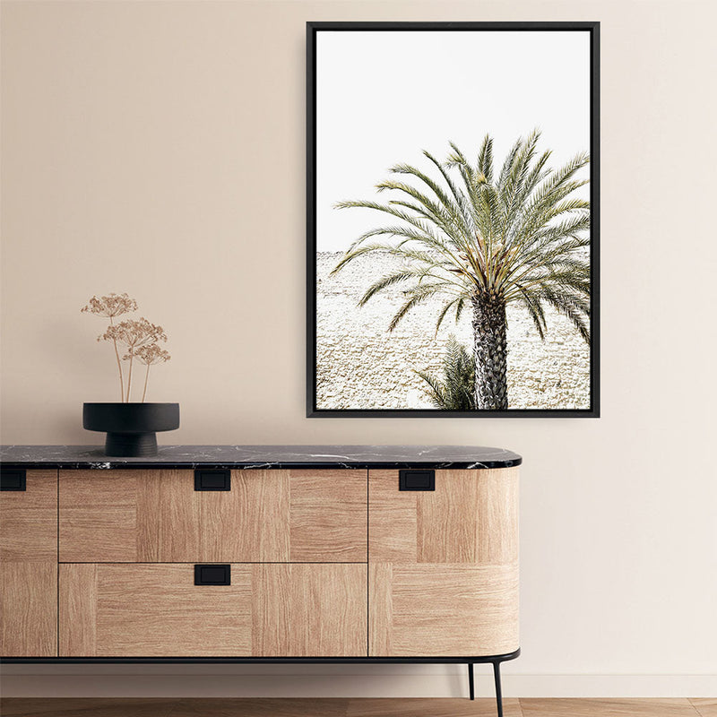 Shop Vacation Palm Photo Canvas Print a coastal themed photography framed stretched canvas print from The Print Emporium wall artwork collection - Buy Australian made prints for the home and your interior decor space, TPE-1089-CA-35X46-NF