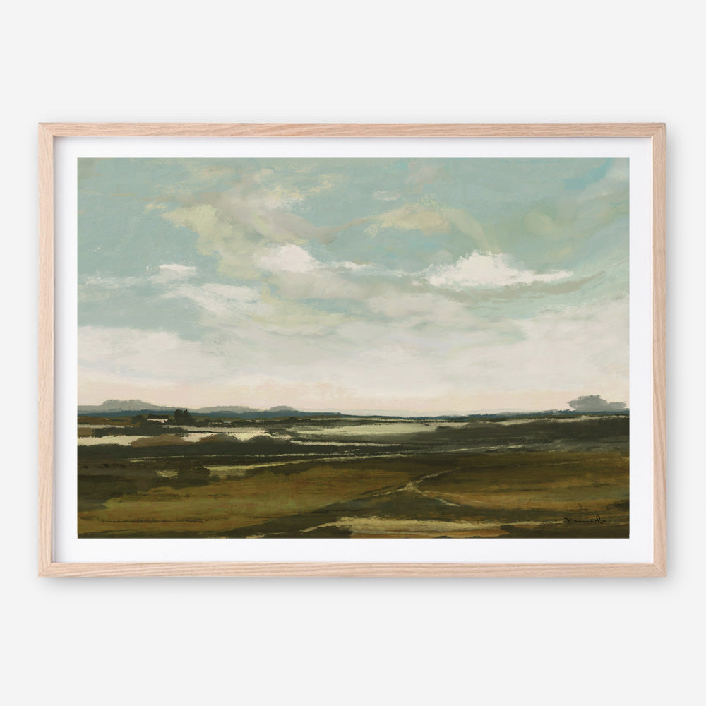 Shop Valley View Art Print a painted abstract themed wall art print from The Print Emporium wall artwork collection - Buy Australian made fine art painting style poster and framed prints for the home and your interior decor room, TPE-DH-145-AP