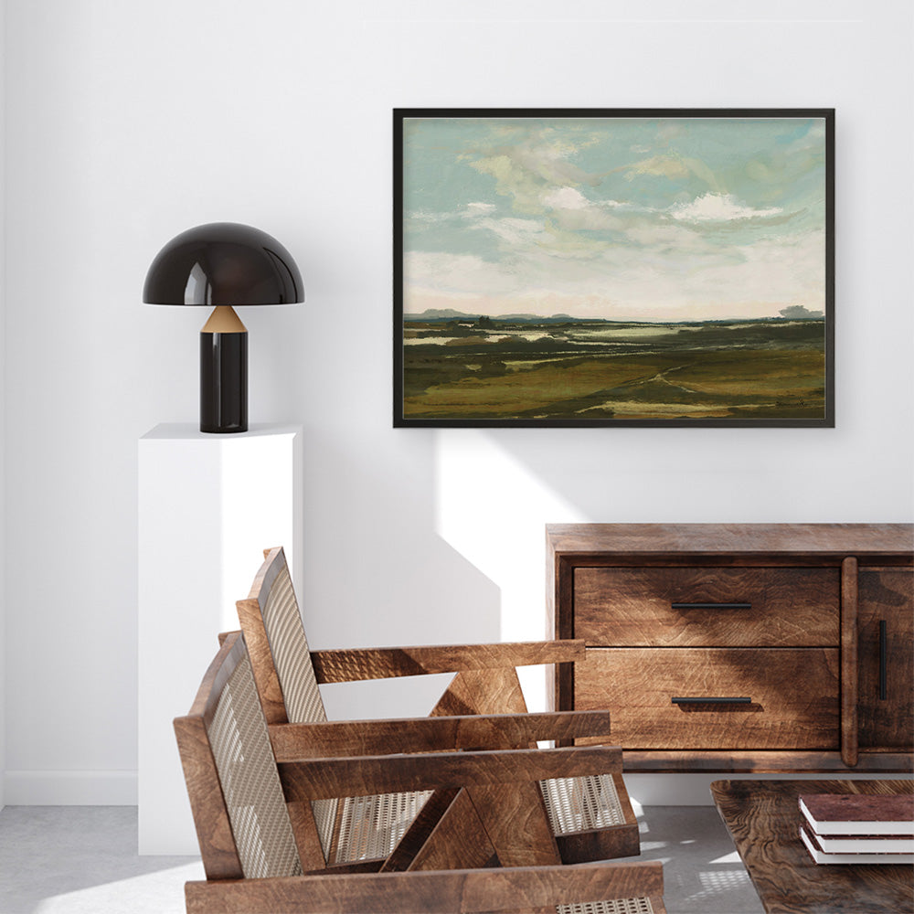 Shop Valley View Art Print a painted abstract themed wall art print from The Print Emporium wall artwork collection - Buy Australian made fine art painting style poster and framed prints for the home and your interior decor room, TPE-DH-145-AP