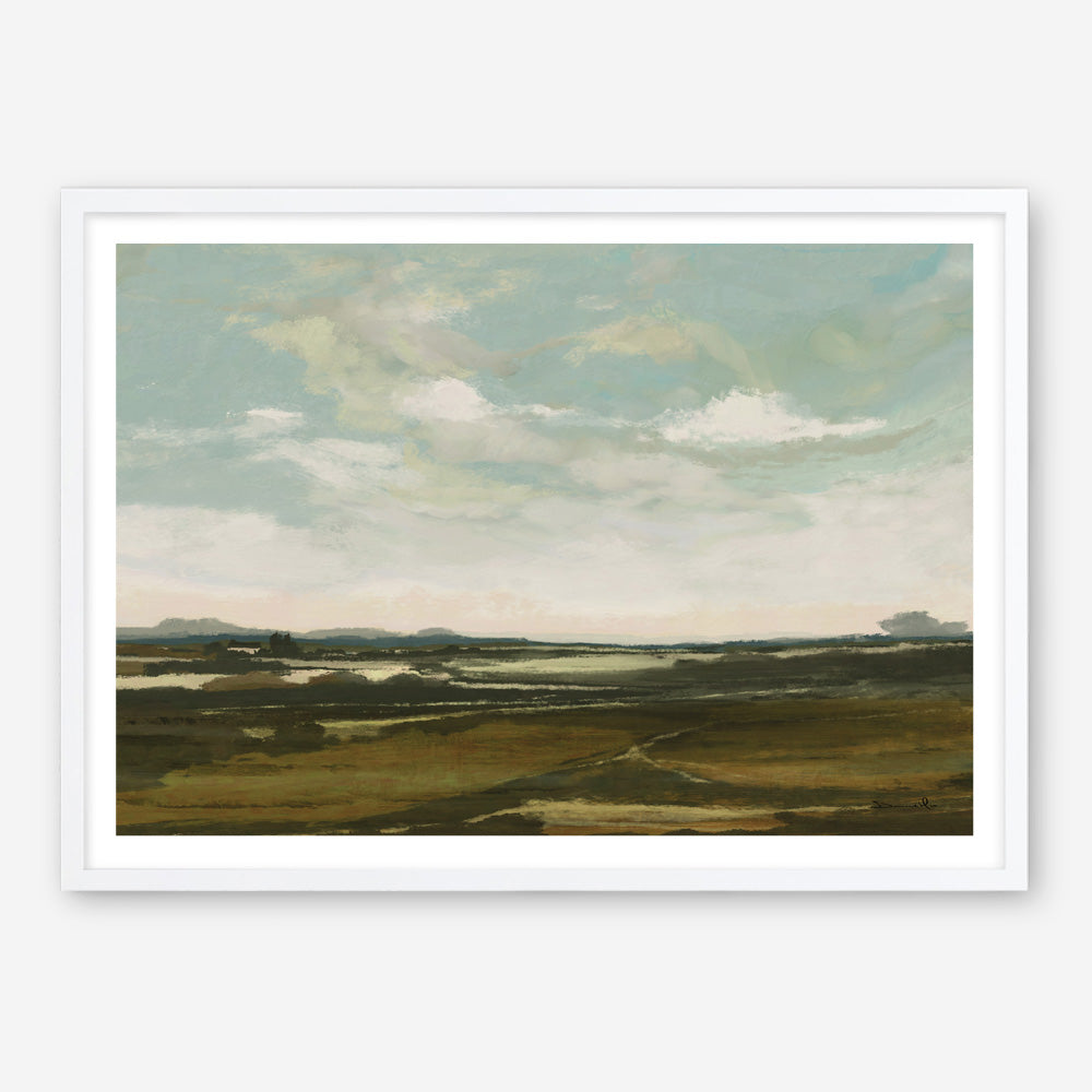 Shop Valley View Art Print a painted abstract themed wall art print from The Print Emporium wall artwork collection - Buy Australian made fine art painting style poster and framed prints for the home and your interior decor room, TPE-DH-145-AP