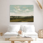 Shop Valley View Canvas Print a painted abstract themed framed canvas wall art print from The Print Emporium artwork collection - Buy Australian made fine art painting style stretched canvas prints for the home and your interior decor space, TPE-DH-145-CA-35X46-NF