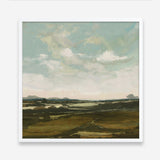 Shop Valley View (Square) Art Print a painted abstract themed wall art print from The Print Emporium wall artwork collection - Buy Australian made fine art painting style poster and framed prints for the home and your interior decor room, TPE-DH-229-AP