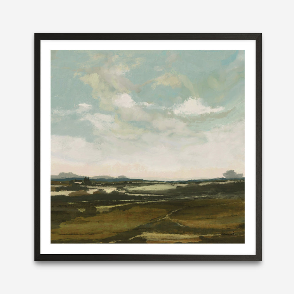 Shop Valley View (Square) Art Print a painted abstract themed wall art print from The Print Emporium wall artwork collection - Buy Australian made fine art painting style poster and framed prints for the home and your interior decor room, TPE-DH-229-AP
