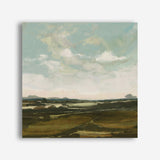 Shop Valley View (Square) Canvas Print a painted abstract themed framed canvas wall art print from The Print Emporium artwork collection - Buy Australian made fine art painting style stretched canvas prints for the home and your interior decor space, TPE-DH-229-CA-40X40-NF