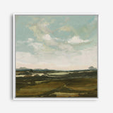 Shop Valley View (Square) Canvas Print a painted abstract themed framed canvas wall art print from The Print Emporium artwork collection - Buy Australian made fine art painting style stretched canvas prints for the home and your interior decor space, TPE-DH-229-CA-40X40-NF