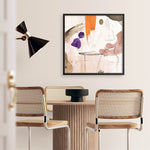 Shop Velvet At Dusk I (Square) Art Print a painted abstract themed wall art print from The Print Emporium wall artwork collection - Buy Australian made fine art painting style poster and framed prints for the home and your interior decor room, TPE-PC-PI400-AP