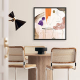 Shop Velvet At Dusk I (Square) Art Print a painted abstract themed wall art print from The Print Emporium wall artwork collection - Buy Australian made fine art painting style poster and framed prints for the home and your interior decor room, TPE-PC-PI400-AP