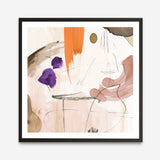 Shop Velvet At Dusk I (Square) Art Print a painted abstract themed wall art print from The Print Emporium wall artwork collection - Buy Australian made fine art painting style poster and framed prints for the home and your interior decor room, TPE-PC-PI400-AP