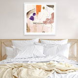 Shop Velvet At Dusk I (Square) Art Print a painted abstract themed wall art print from The Print Emporium wall artwork collection - Buy Australian made fine art painting style poster and framed prints for the home and your interior decor room, TPE-PC-PI400-AP