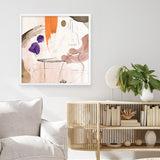 Shop Velvet At Dusk I (Square) Art Print a painted abstract themed wall art print from The Print Emporium wall artwork collection - Buy Australian made fine art painting style poster and framed prints for the home and your interior decor room, TPE-PC-PI400-AP