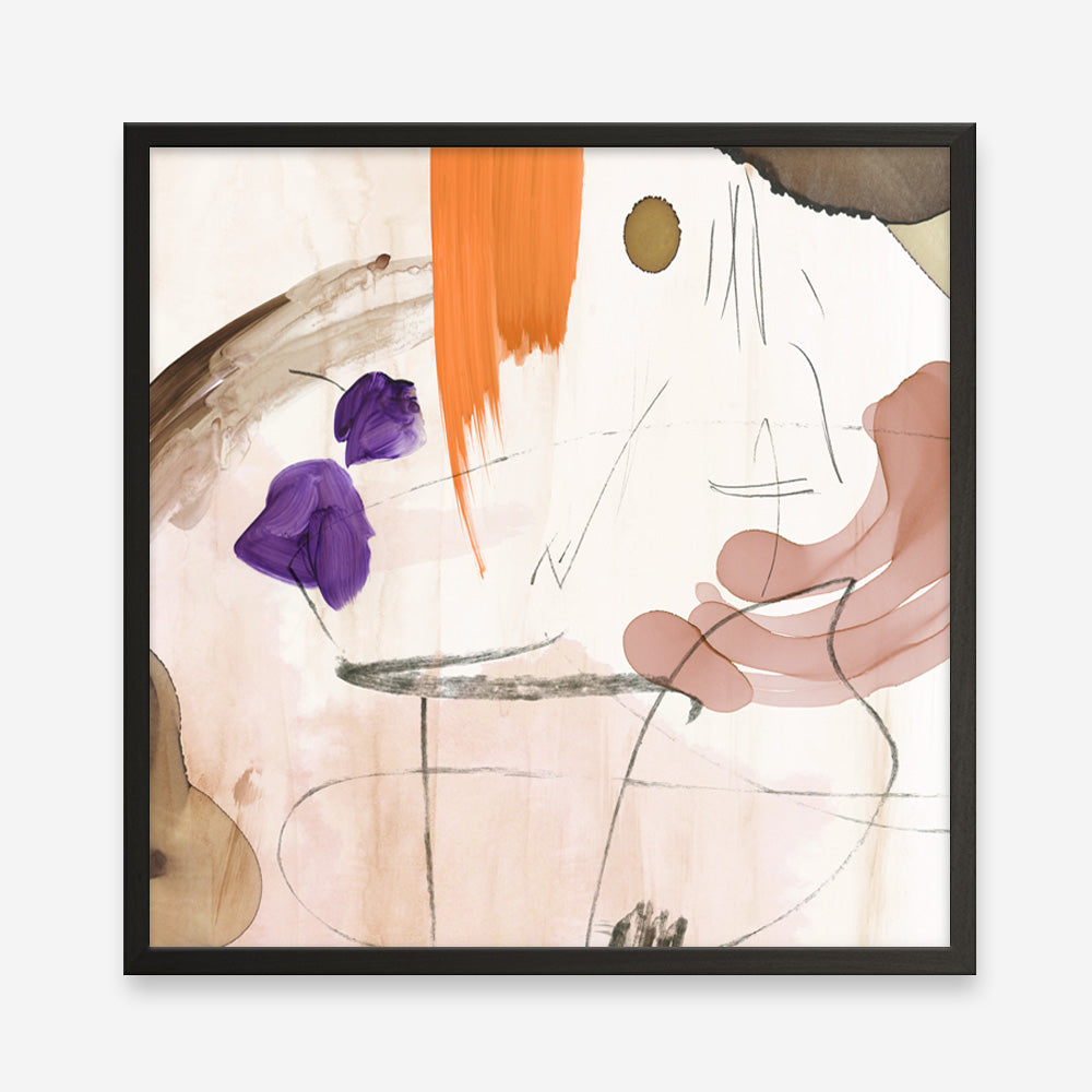 Shop Velvet At Dusk I (Square) Art Print a painted abstract themed wall art print from The Print Emporium wall artwork collection - Buy Australian made fine art painting style poster and framed prints for the home and your interior decor room, TPE-PC-PI400-AP