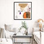 Shop Velvet At Dusk II (Square) Art Print a painted abstract themed wall art print from The Print Emporium wall artwork collection - Buy Australian made fine art painting style poster and framed prints for the home and your interior decor room, TPE-PC-PI401-AP