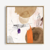 Shop Velvet At Dusk II (Square) Canvas Print a painted abstract themed framed canvas wall art print from The Print Emporium artwork collection - Buy Australian made fine art painting style stretched canvas prints for the home and your interior decor space, TPE-PC-PI401-CA-40X40-NF