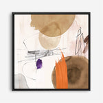 Shop Velvet At Dusk II (Square) Canvas Print a painted abstract themed framed canvas wall art print from The Print Emporium artwork collection - Buy Australian made fine art painting style stretched canvas prints for the home and your interior decor space, TPE-PC-PI401-CA-40X40-NF