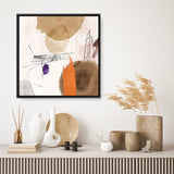 Shop Velvet At Dusk II (Square) Canvas Print a painted abstract themed framed canvas wall art print from The Print Emporium artwork collection - Buy Australian made fine art painting style stretched canvas prints for the home and your interior decor space, TPE-PC-PI401-CA-40X40-NF