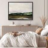 Shop Verte 1 Canvas Print a painted abstract themed framed canvas wall art print from The Print Emporium artwork collection - Buy Australian made fine art painting style stretched canvas prints for the home and your interior decor space, TPE-DH-368-CA-35X46-NF