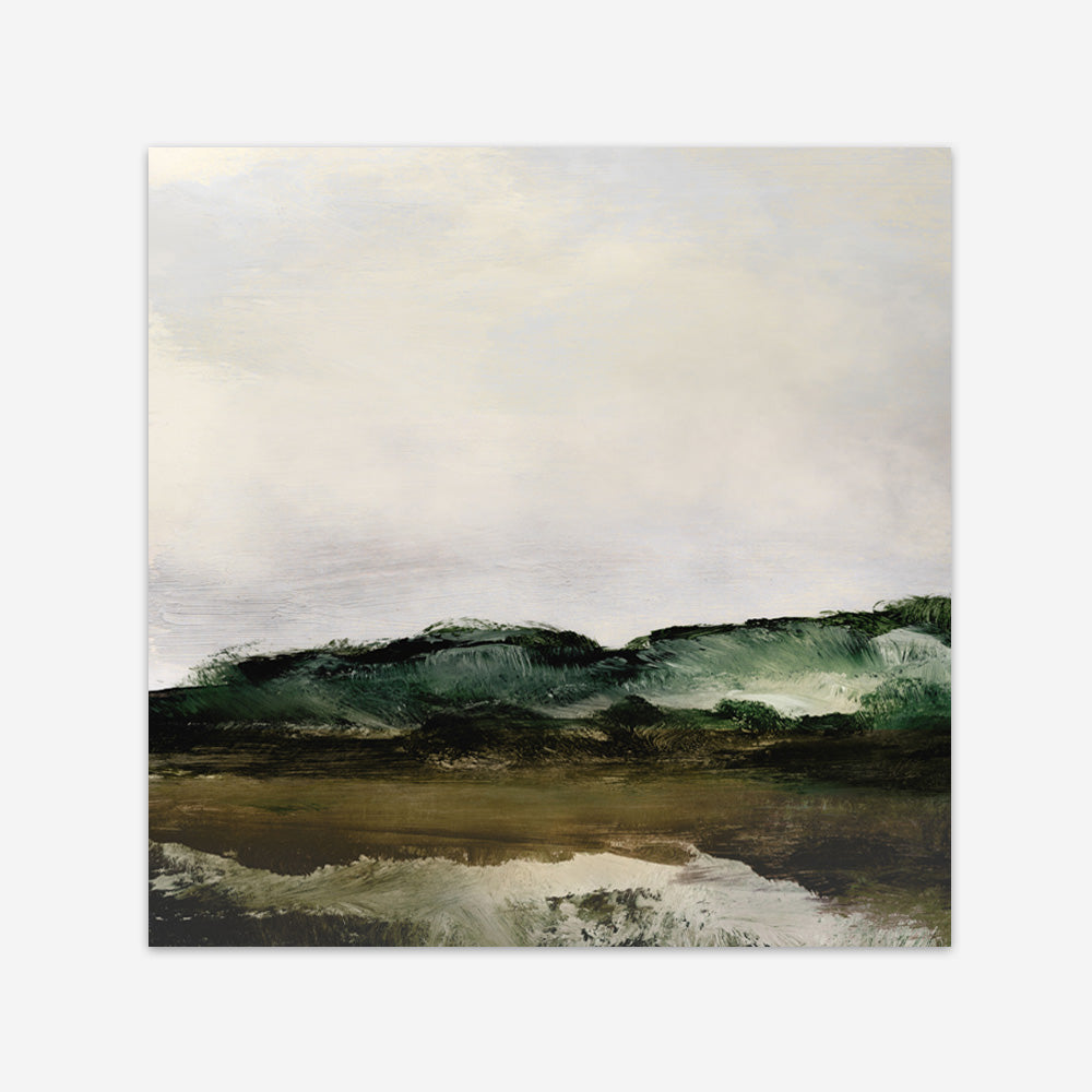 Shop Verte 1 (Square) Art Print a painted abstract themed wall art print from The Print Emporium wall artwork collection - Buy Australian made fine art painting style poster and framed prints for the home and your interior decor room, TPE-DH-181-AP