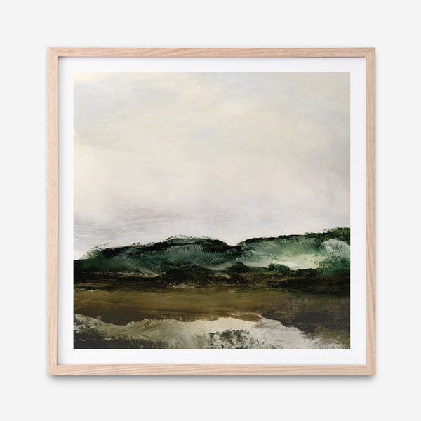 Shop Verte 1 (Square) Art Print a painted abstract themed wall art print from The Print Emporium wall artwork collection - Buy Australian made fine art painting style poster and framed prints for the home and your interior decor room, TPE-DH-181-AP