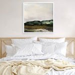 Shop Verte 1 (Square) Art Print a painted abstract themed wall art print from The Print Emporium wall artwork collection - Buy Australian made fine art painting style poster and framed prints for the home and your interior decor room, TPE-DH-181-AP