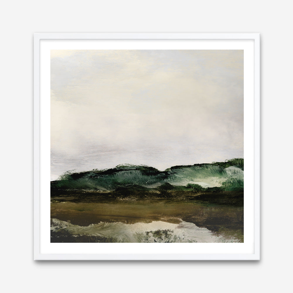 Shop Verte 1 (Square) Art Print a painted abstract themed wall art print from The Print Emporium wall artwork collection - Buy Australian made fine art painting style poster and framed prints for the home and your interior decor room, TPE-DH-181-AP