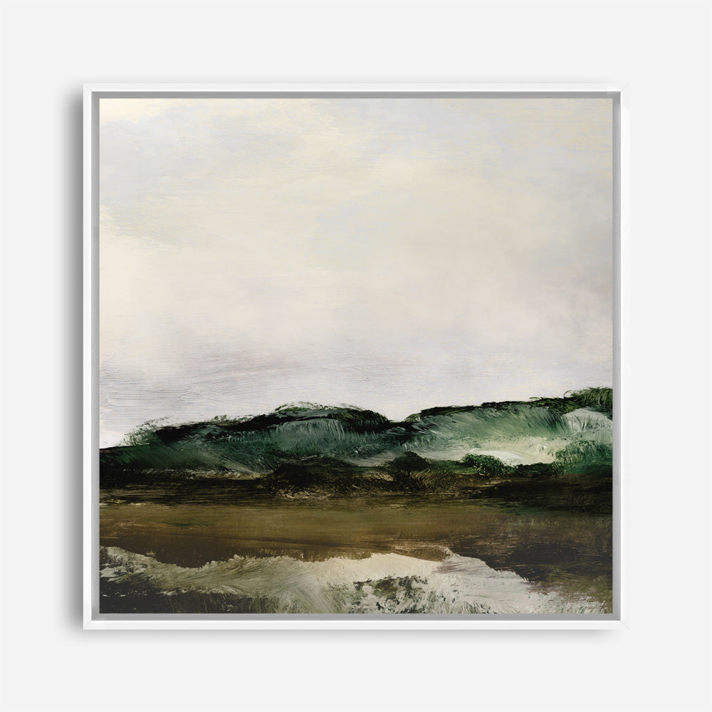 Shop Verte 1 (Square) Canvas Print a painted abstract themed framed canvas wall art print from The Print Emporium artwork collection - Buy Australian made fine art painting style stretched canvas prints for the home and your interior decor space, TPE-DH-181-CA-40X40-NF