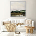 Shop Verte 1 (Square) Canvas Print a painted abstract themed framed canvas wall art print from The Print Emporium artwork collection - Buy Australian made fine art painting style stretched canvas prints for the home and your interior decor space, TPE-DH-181-CA-40X40-NF