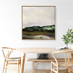 Shop Verte 1 (Square) Canvas Print a painted abstract themed framed canvas wall art print from The Print Emporium artwork collection - Buy Australian made fine art painting style stretched canvas prints for the home and your interior decor space, TPE-DH-181-CA-40X40-NF