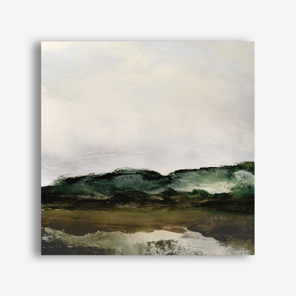 Shop Verte 1 (Square) Canvas Print a painted abstract themed framed canvas wall art print from The Print Emporium artwork collection - Buy Australian made fine art painting style stretched canvas prints for the home and your interior decor space, TPE-DH-181-CA-40X40-NF
