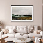 Shop Verte 2 Art Print a painted abstract themed wall art print from The Print Emporium wall artwork collection - Buy Australian made fine art painting style poster and framed prints for the home and your interior decor room, TPE-DH-369-AP