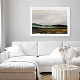 Shop Verte 2 Art Print a painted abstract themed wall art print from The Print Emporium wall artwork collection - Buy Australian made fine art painting style poster and framed prints for the home and your interior decor room, TPE-DH-369-AP